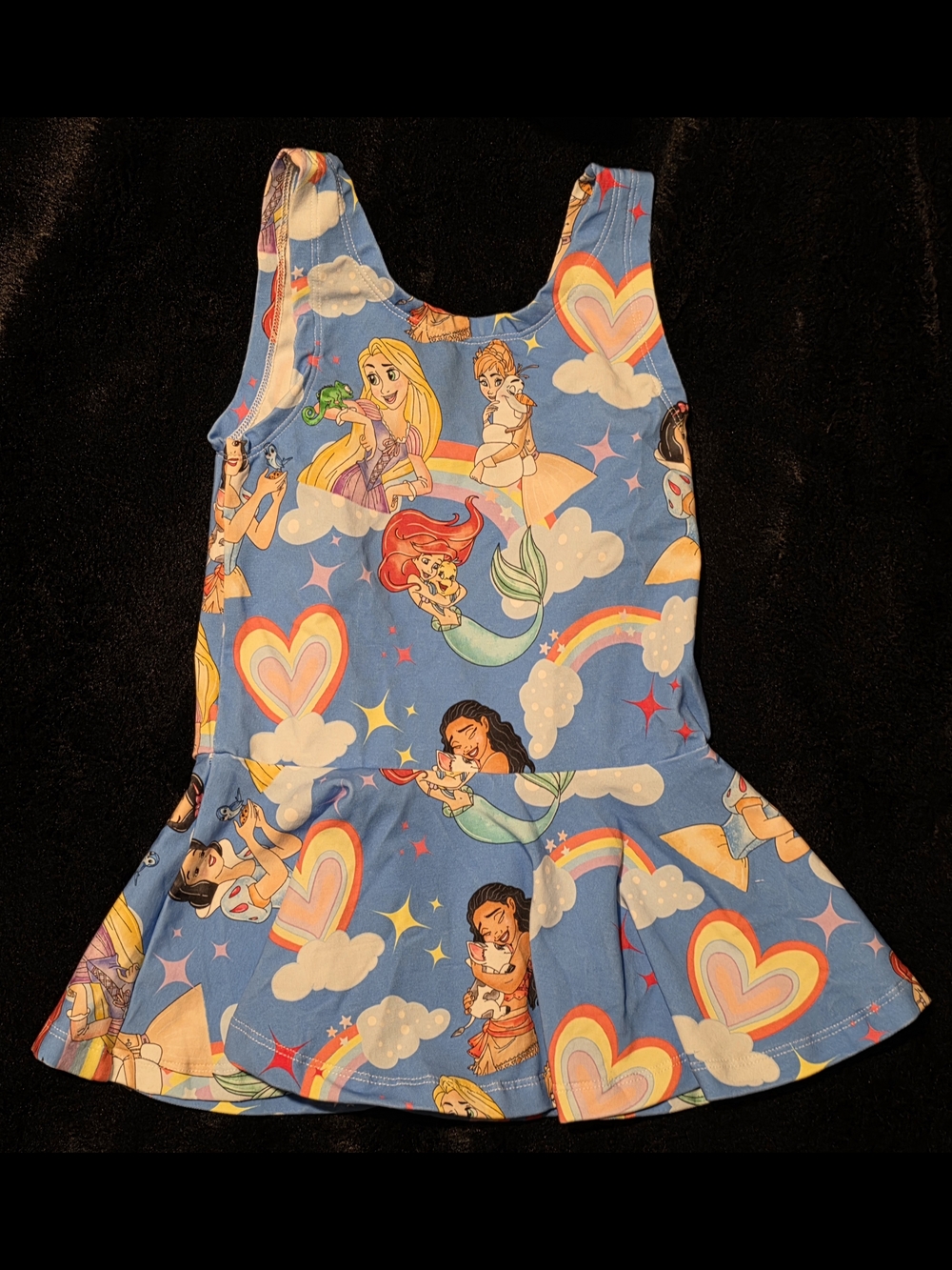 Raising Wilds Disney Princess Peplum Top